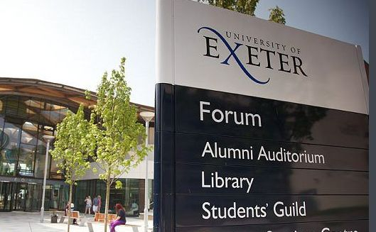 英国埃克塞特大学博士后职位招聘